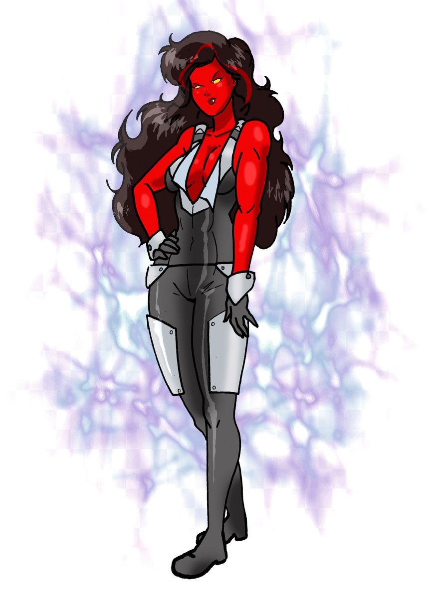 MisterBigRed1's tweet photo. Red She-Hulk (Betty Ross), wearing costume of the original Ultimate Universe She-Hulk (also Betty Ross).
Artist: https://t.co/T7uLYzPj7A
#marvel #redshehulk #bettyross #ultimateuniverse #fusion https://t.co/77Wy6YJbbV
