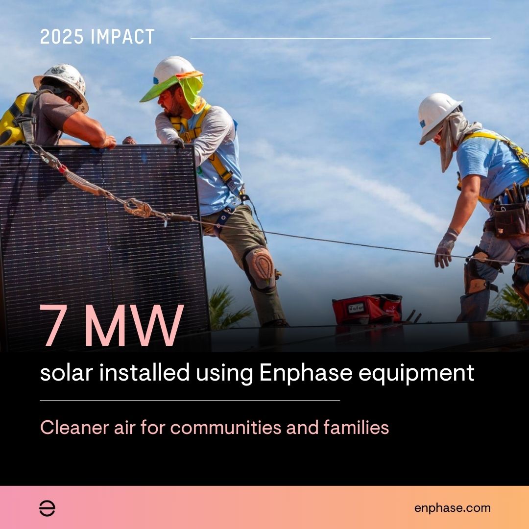 Enphase Energy tweet media