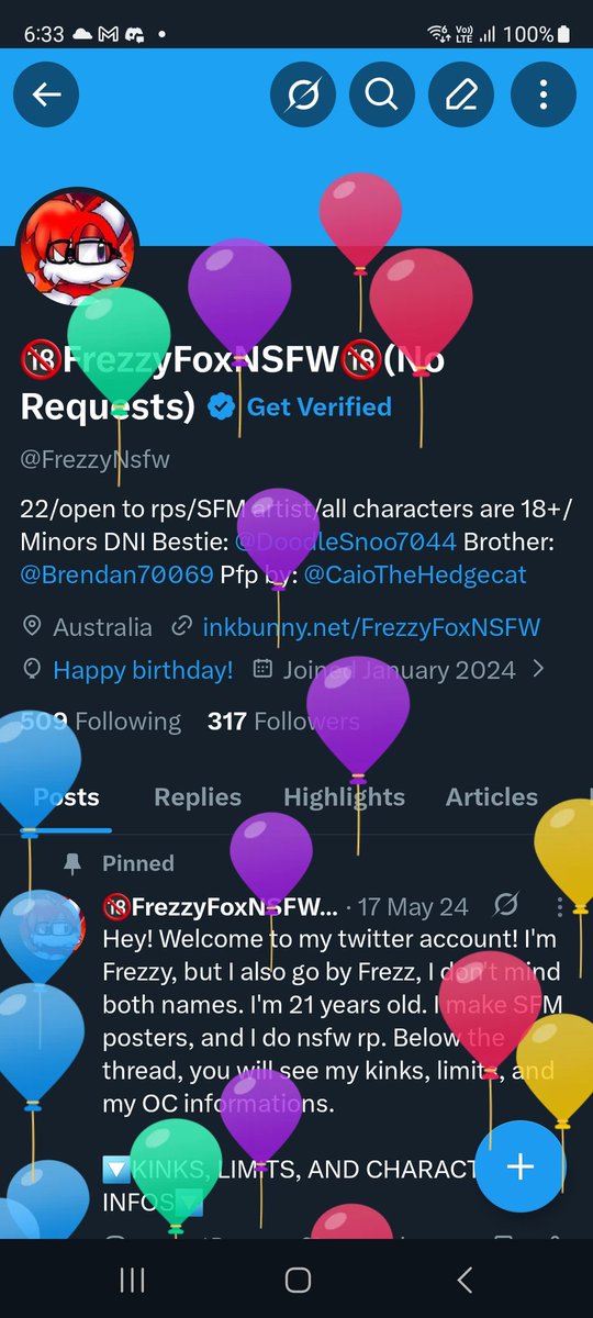 FrezzyNsfw's tweet photo. Balloons https://t.co/ooiLlENOkz
