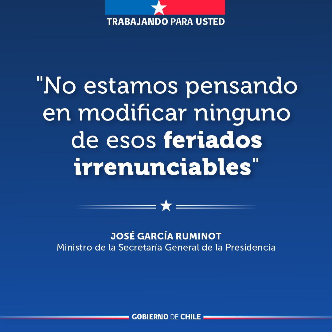 Gobierno de Chile tweet media