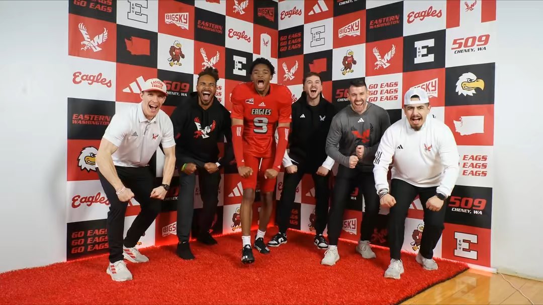 JesseJtTaylor's tweet photo. thankful and blessed @EWUFootball for having me up this week!! #Goeags @RyanLewis_38 @CoachBestEWU @Coach_ZBruce https://t.co/CJ4s3o87lh