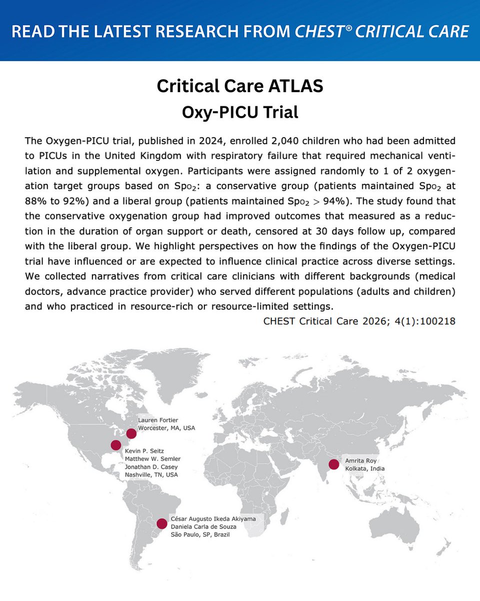 CHEST® Journal tweet media