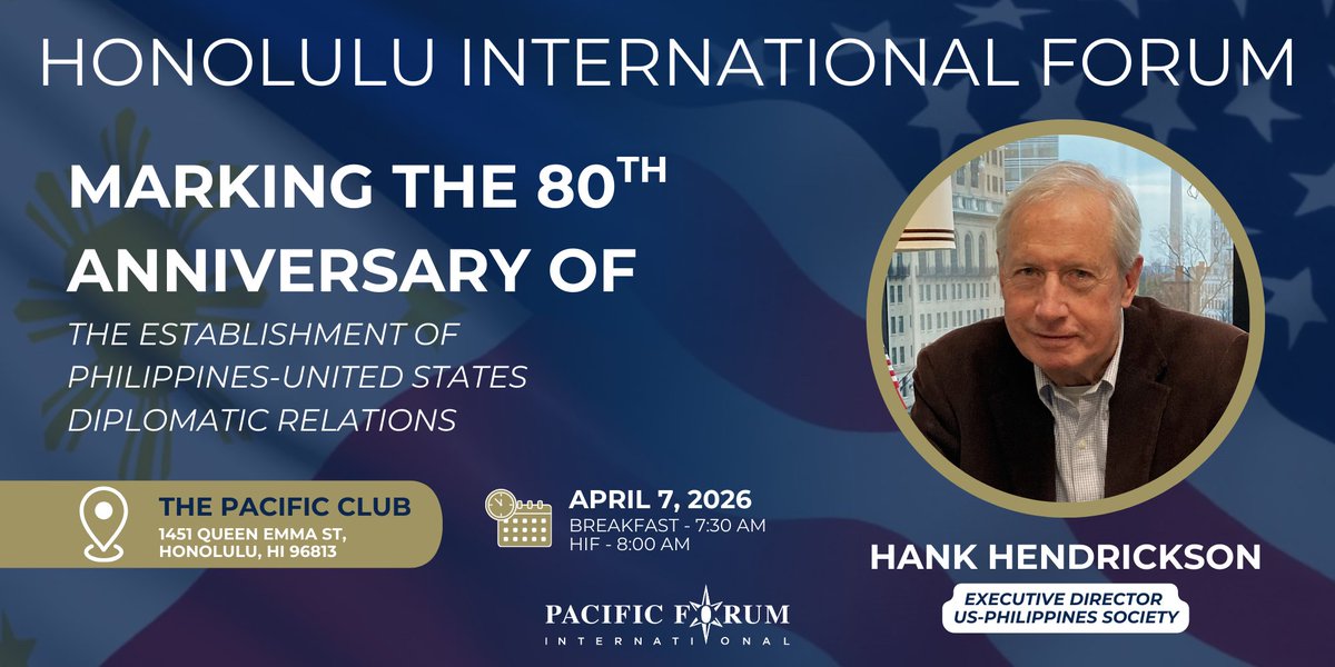 Pacific Forum tweet media