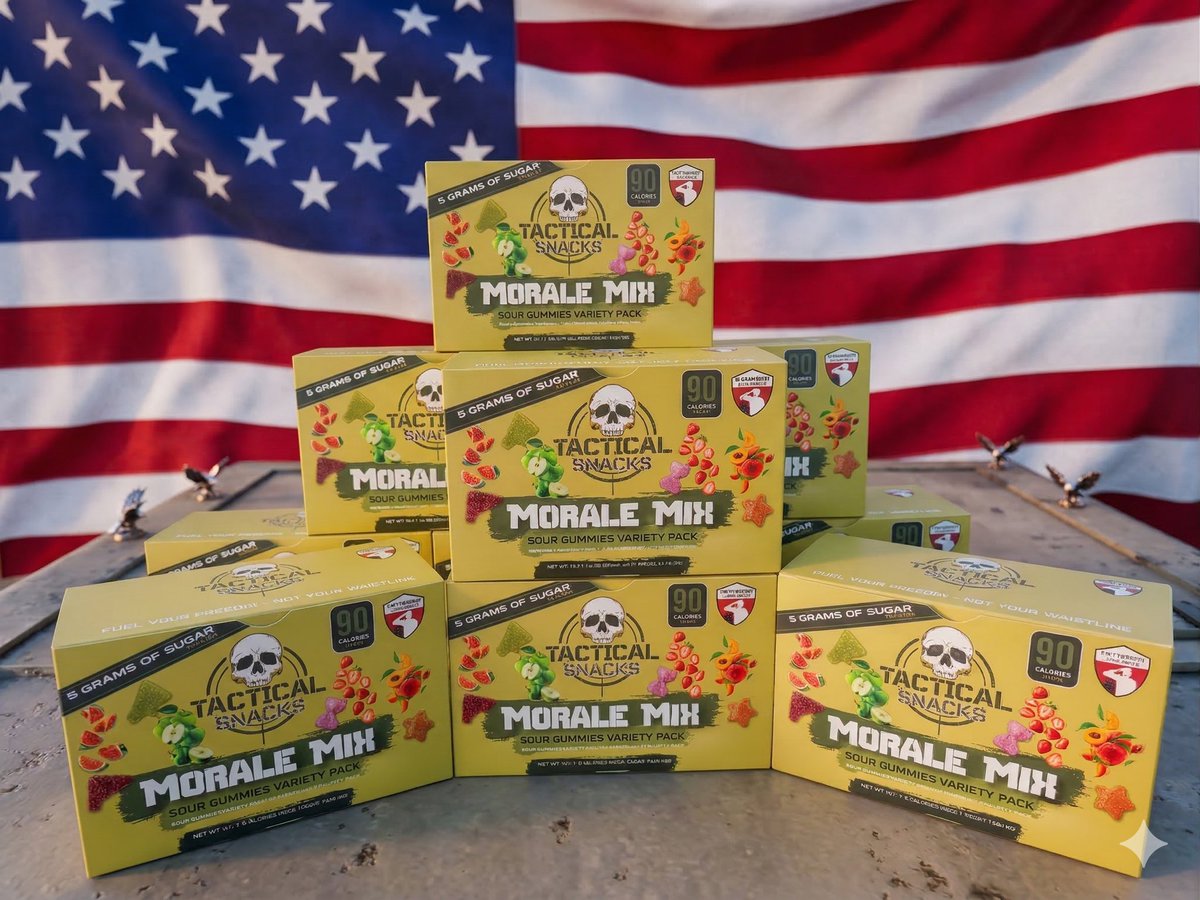Empowered2A's tweet photo. 🔥 Huge THANK YOU to Tactical Snacks! 🔥

We want to give a big shoutout to @tacticalsnacksx for hooking it up with amazing goodies for our VIP bags  for National Women’s Range Day! 🙌 https://t.co/dTlo0bA6ZV