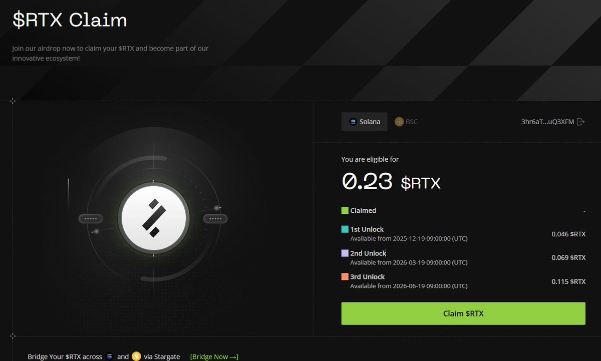 Huge airdrop on rate-X 

😂
