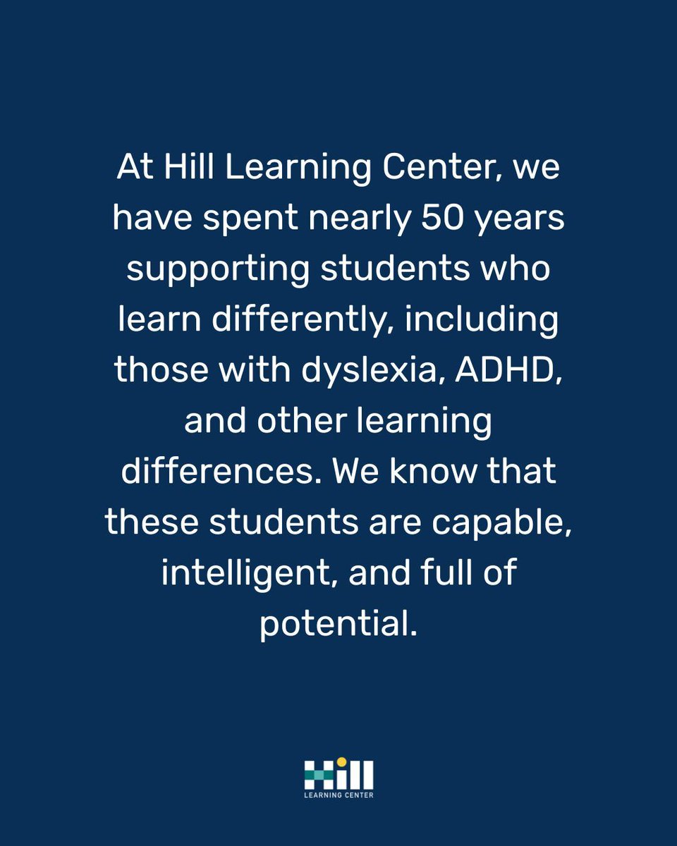 Hill Learning Center tweet media