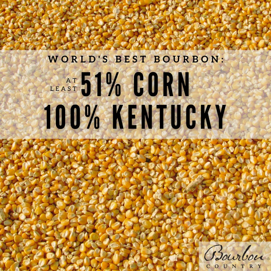 justaddbourbon's tweet image. Corn isn’t just an ingredient in bourbon — it’s the soul of it. 🌽🥃 By law, bourbon must be made with at least 51% corn. And while it can be made in any U.S. state, we believe Kentucky bourbon is the best! 🥇
#corn #bourbon #justaddbourbon #kybourbon #bourboncountry