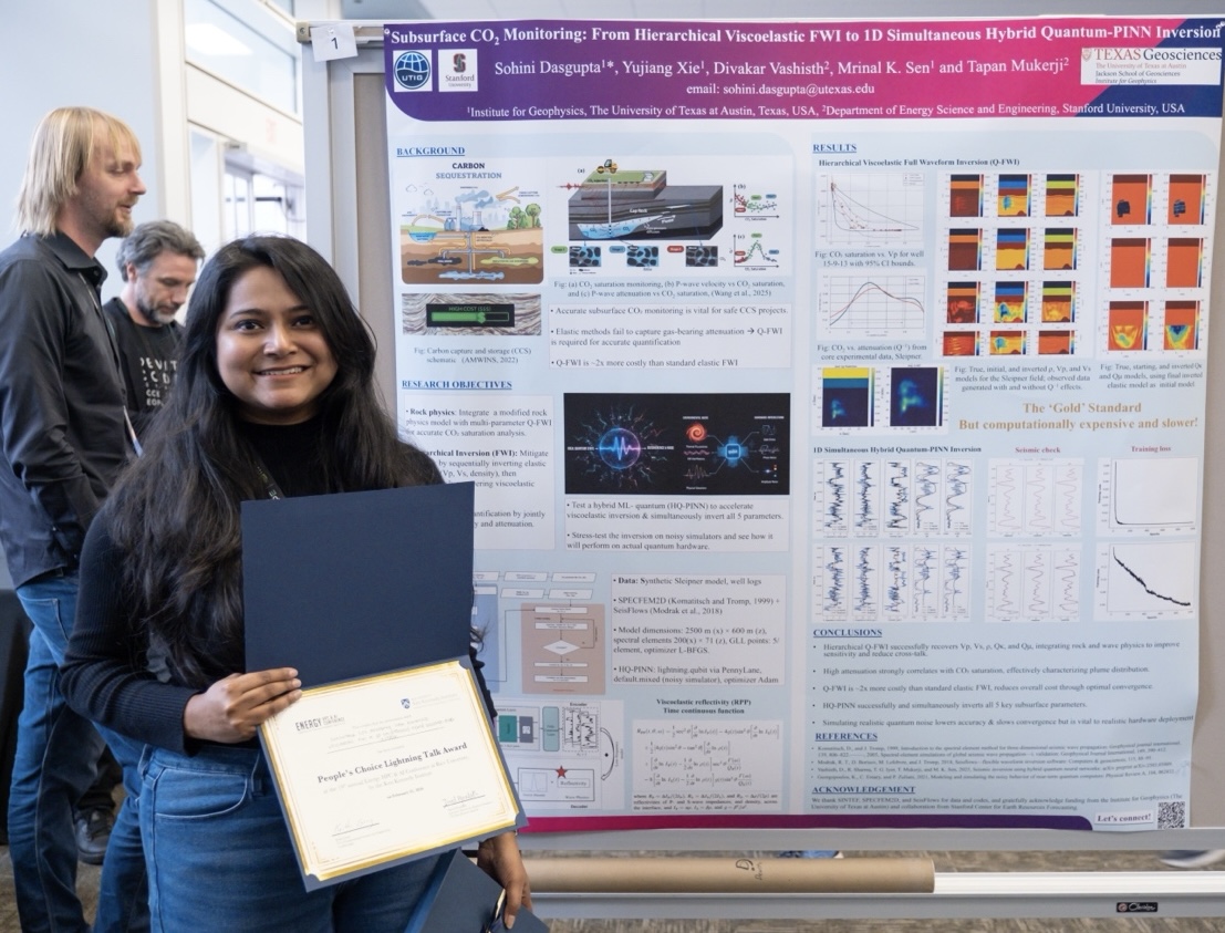 University of Texas Institute for Geophysics tweet media