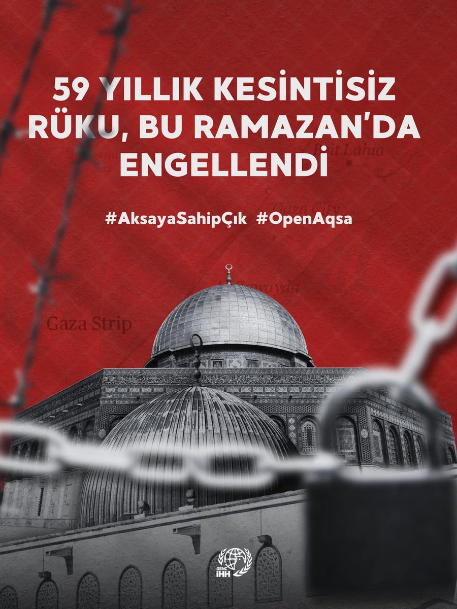 Birgonullu_'s tweet photo. 59 yıllık kesintisiz rüku, bu ramazan’da enegellendi.
#AksayaSahipÇık    #OpenAqsa https://t.co/Lz1odyAeur