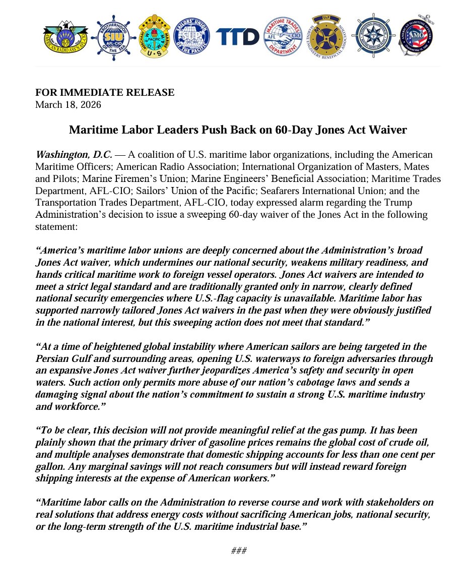 TTD | America's Transportation Unions tweet media