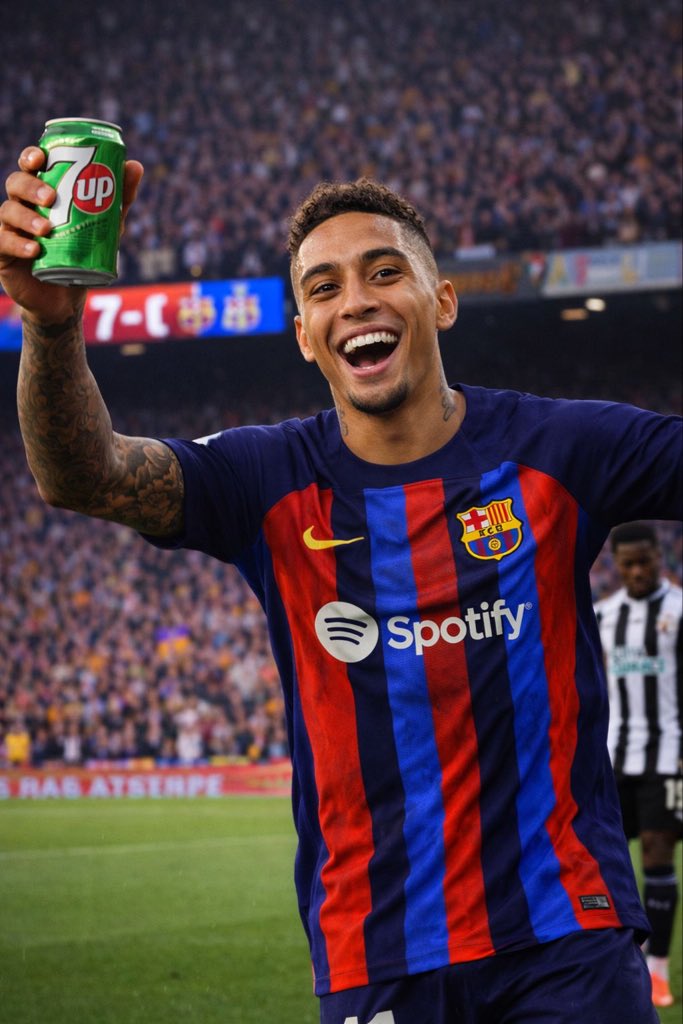 Tough night for Newcastle at the Camp Nou <a href="/talkSPORT/">talkSPORT</a> #Barcelona #Raphinha