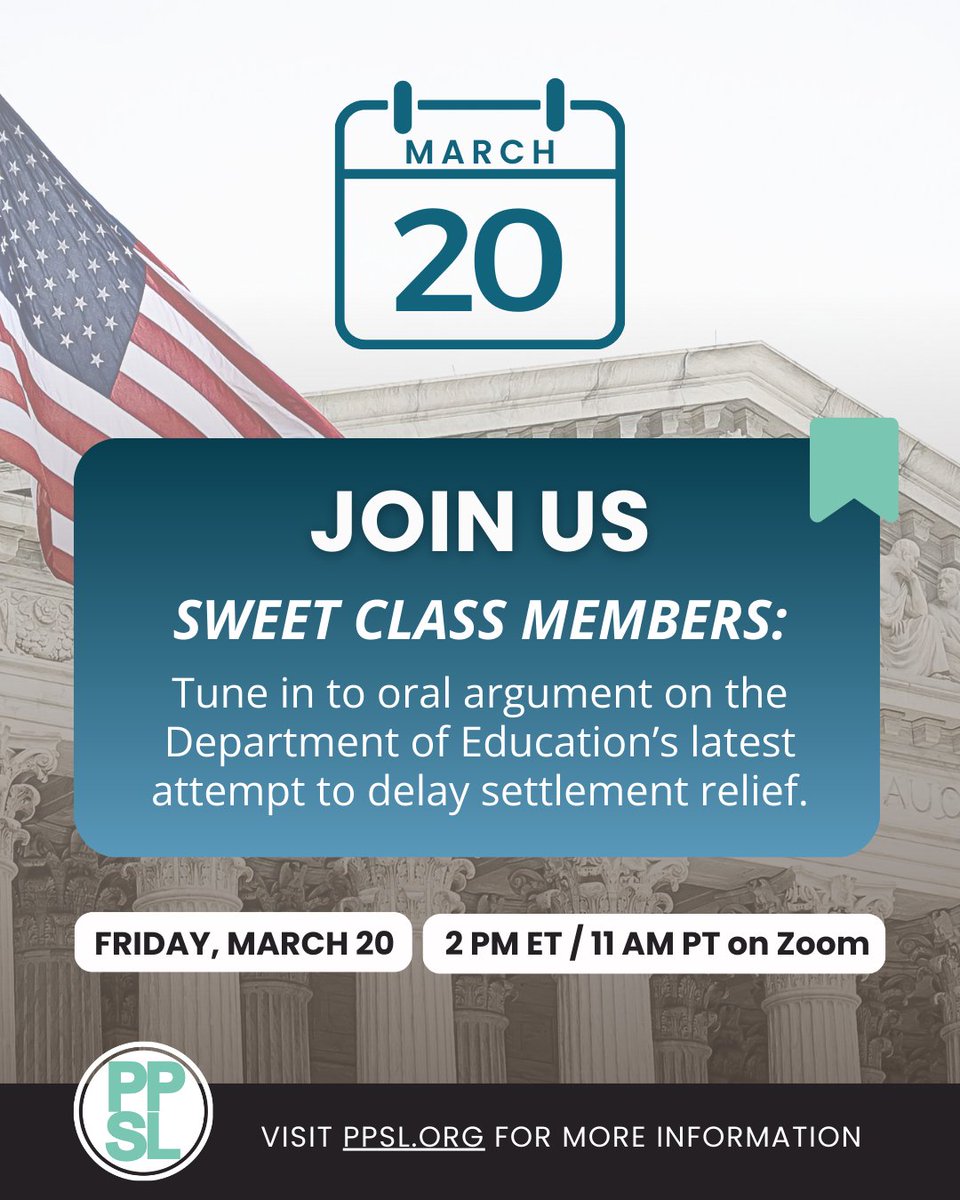 Project on Predatory Student Lending tweet media