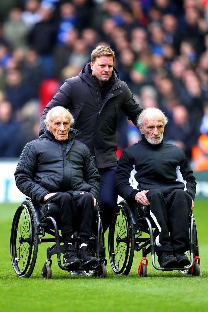 _iamlewis's tweet photo. It’s the 2066 season and Eddie Howe prepares Dan Burn and Kieran Tripper to come on the pitch https://t.co/PBItqGqEzY