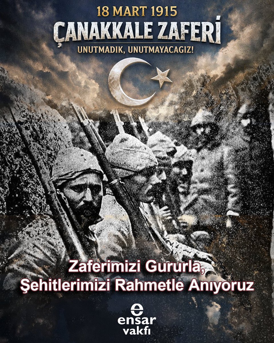 GLuleburgaz's tweet photo. 🇹🇷 #18MartÇanakkaleZaferi’nin 111’inci yıl dönümünde; 
Zaferimizi Gururla, Şehitlerimizi Rahmetle Anıyoruz! https://t.co/e86la4TOv5