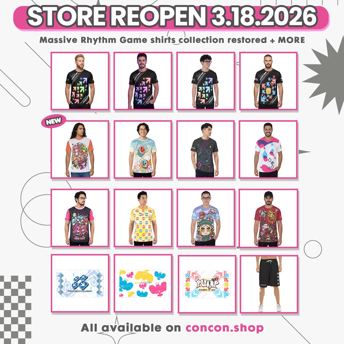 concon🔜STORE LIVE/GIVEAWAY + ANIME VEGAS AA A21 tweet media