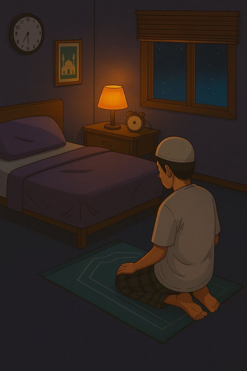 Alquranconnect's tweet photo. Ask big in Tahajjud. You’re asking the Owner of everything. https://t.co/mxlrPhqJ1m
