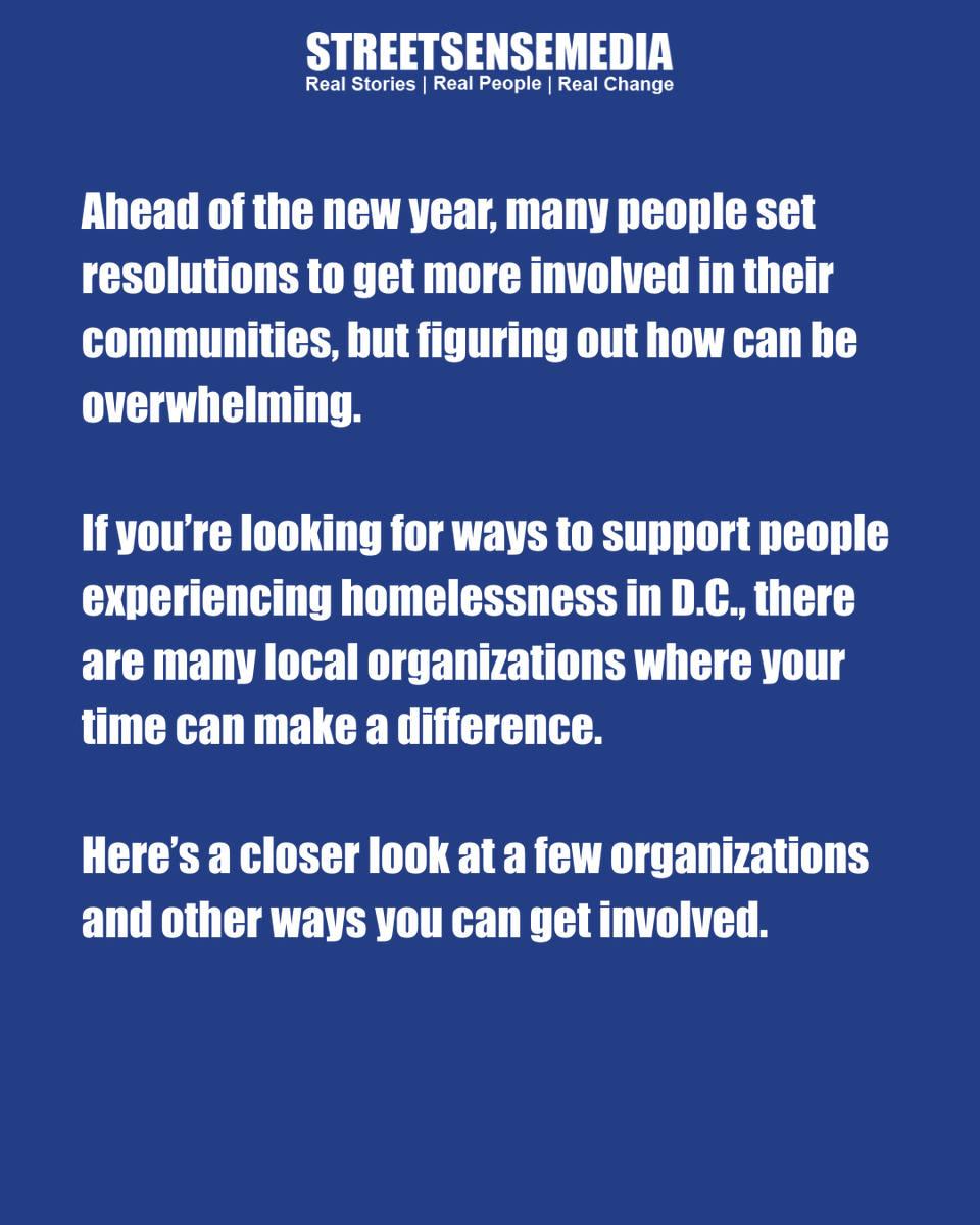 Street Sense Media tweet media