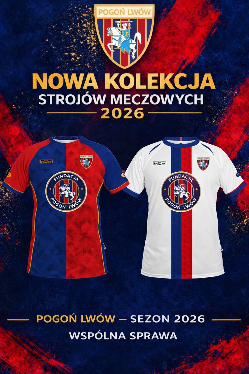 PogonLwow's tweet photo. 🔥 Nowe koszulki Lwowskiej Pogoni już dostępne w naszym sklepie! 🔥

Każdy zakup to realne wsparcie dla Lwowskiej Pogoni i kolejna cegiełka w jej rozwoju 💪

↓↓↓ https://t.co/6NCOzM9ZXx