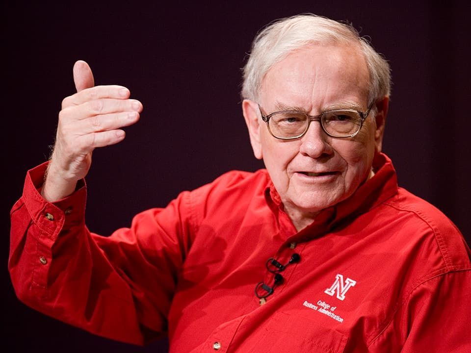 UNLincoln's tweet photo. "I enjoyed every minute of it at Nebraska."

Read how Warren Buffett ('51) went from a Husker undergrad to the “Oracle of Omaha” at https://t.co/Z878jXEyxL. https://t.co/FjMNkFRJAZ