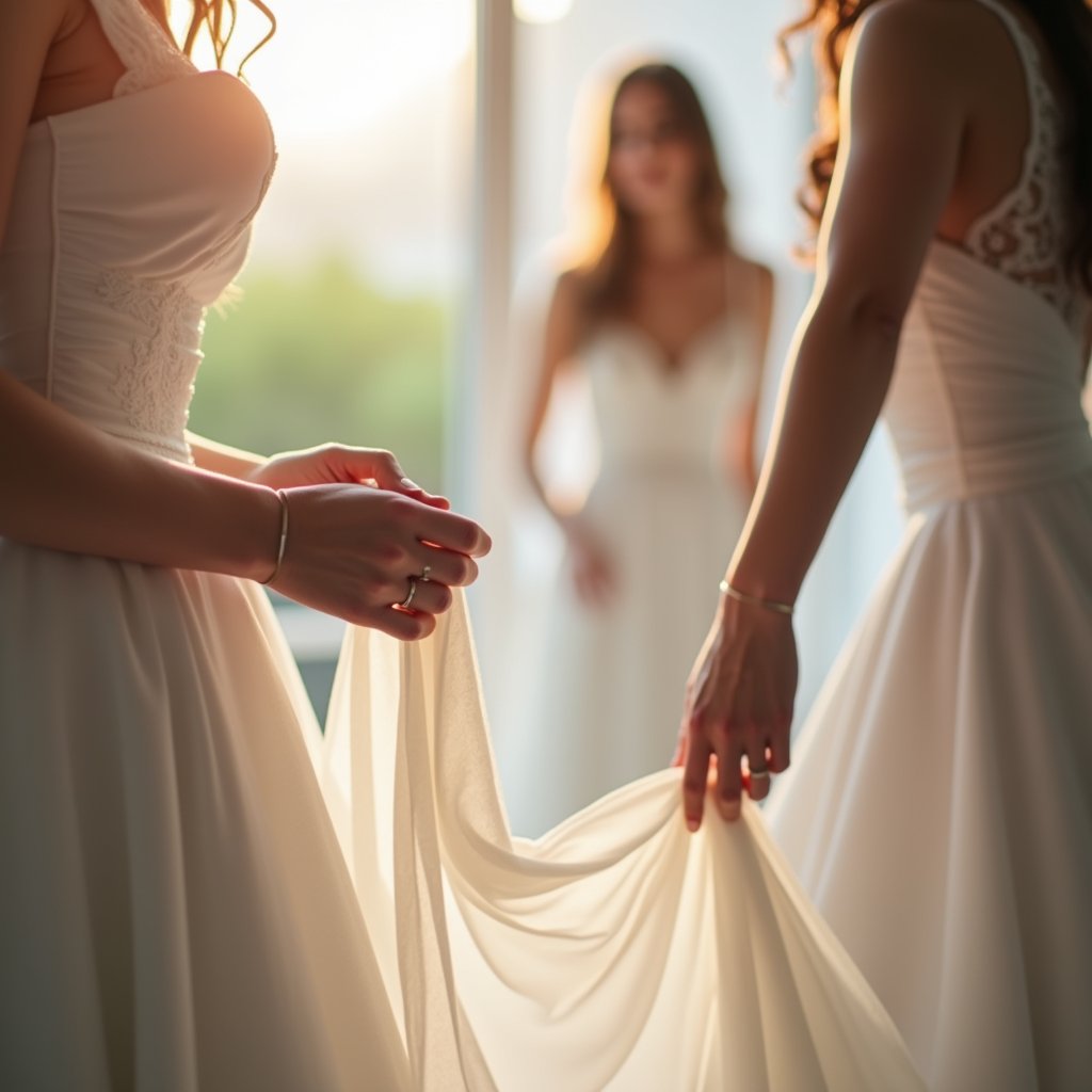 Curious what happens in a bridal consultation? Watch our 30s preview: style discovery, curated gown pulls, and a tailored fitting that makes saying yes easy. Book your appointment: wix.to/NQ72clG #HartsdaleNY #BridalStyling 💍