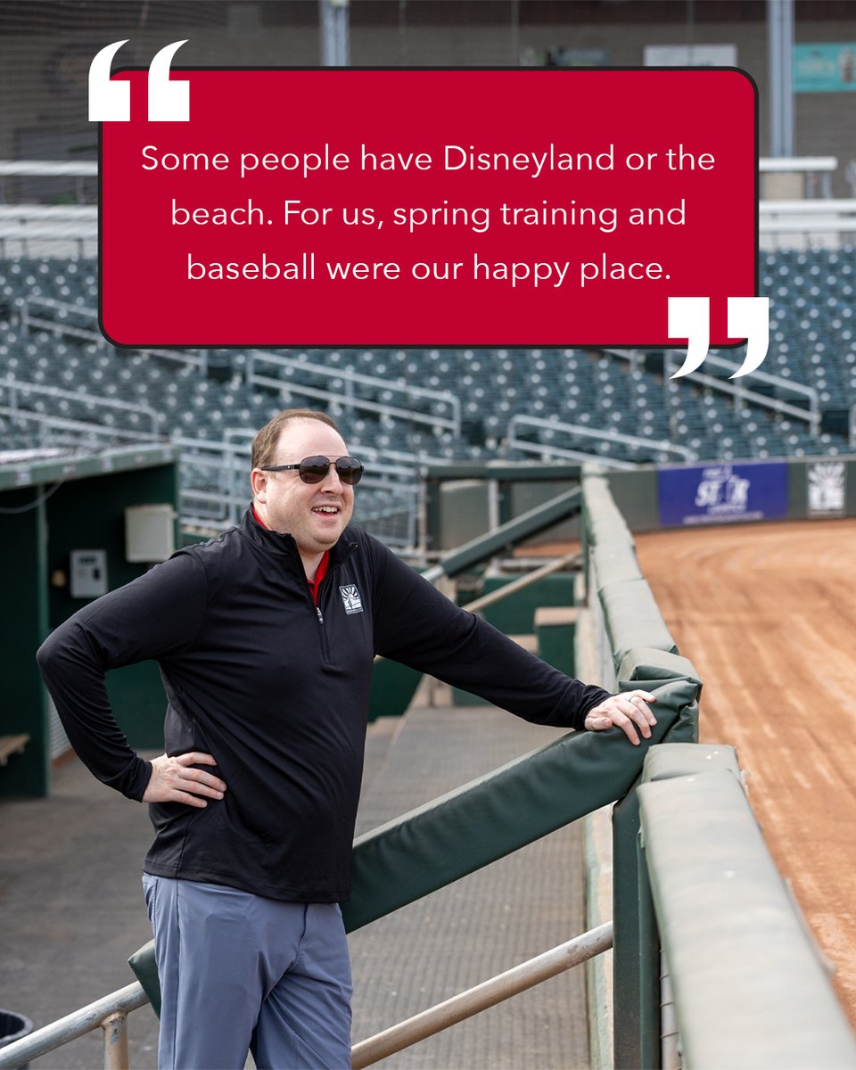GoodyearAZGov's tweet image. For John, working at Goodyear Ballpark is more than a job. It is a lifelong dream that started back in Ohio and grew through years of baseball memories, family spring training trips and a passion for the game. ⚾ #GoodyearBallpark #SpringTraining #GoodyearAZ

Read more in