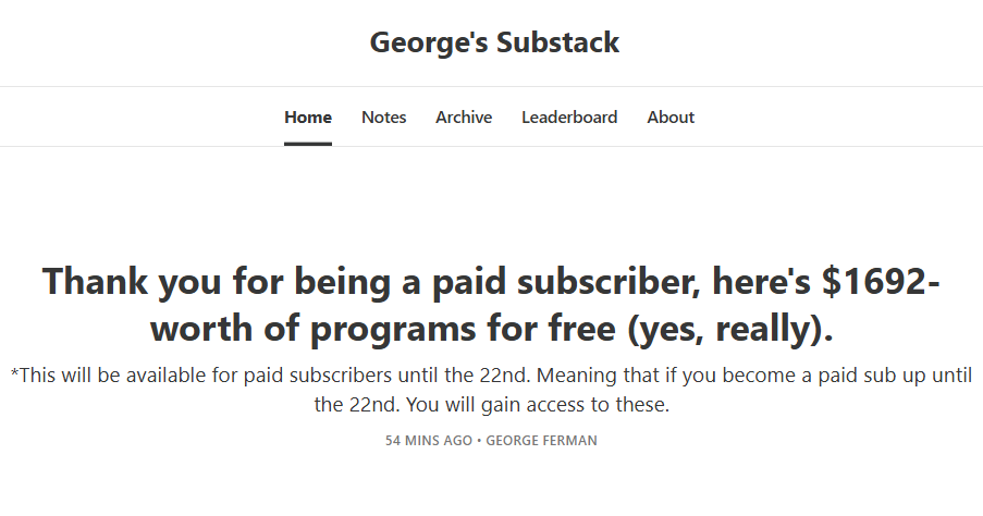 George Ferman tweet media