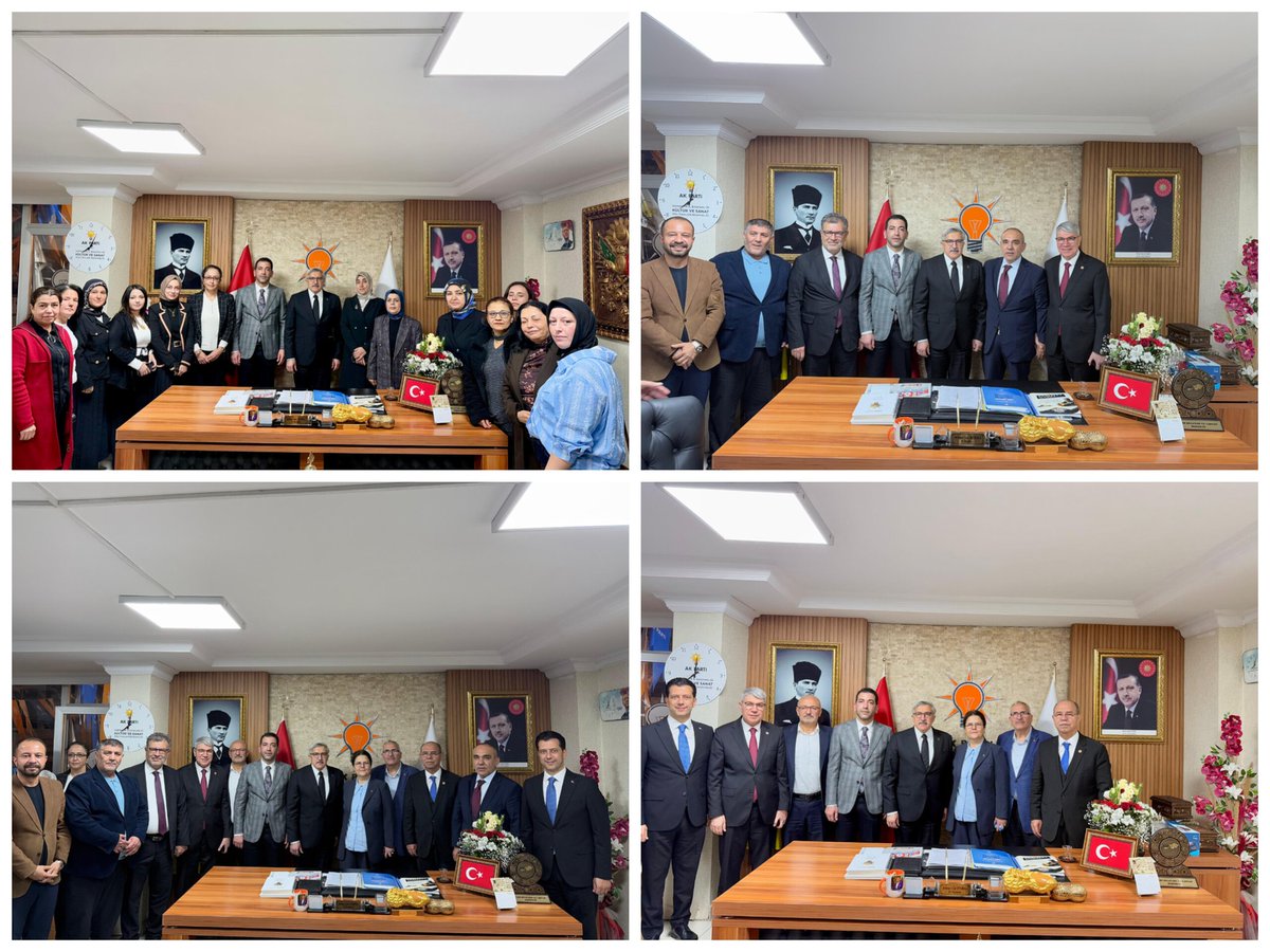 sadibinboga's tweet photo. 📍AK Parti Osmaniye İl Başkanlığı

AK Parti Osmaniye İl Başkanlığı olarak düzenlediğimiz Teşkilat Vefa İftarı’nın ardından, makamda çay eşliğinde gerçekleştirilen samimi sohbetle başlayan bu anlamlı buluşmada, milletimizin emanetine sahip çıkan kadrolar olarak azim ve kararlılıkla, bir araya geldik.

Bu anlamlı buluşmada, AK Parti Genel Başkan Yardımcımız, Kültür ve Sanat Politikaları Başkanımız, Hatay Milletvekilimiz Hüseyin Yayman, Önceki Dönem Aile ve Sosyal Hizmetler Bakanımız, Osmaniye Milletvekilimiz Derya Yanık, Osmaniye Milletvekilimiz Seydi Gülsoy, MKYK Üyelerimiz İsmail Kaya, Fatima Yurduseven ve teşkilat mensuplarımızla birlikte teşkilatımızın güçlü iradesi bir kez daha ortaya konulmuştur.

Recep Tayyip Erdoğan liderliğinde, daha güçlü bir Türkiye ve Osmaniye için birlik ve beraberlik içinde çalışmalarımızı sürdürüyoruz.🇹🇷
@Akparti 
@RTErdogan 
@HuseyinYayman 
@akkulturvesanat 
@drbetulsayan 
@AKPartiSPBGM