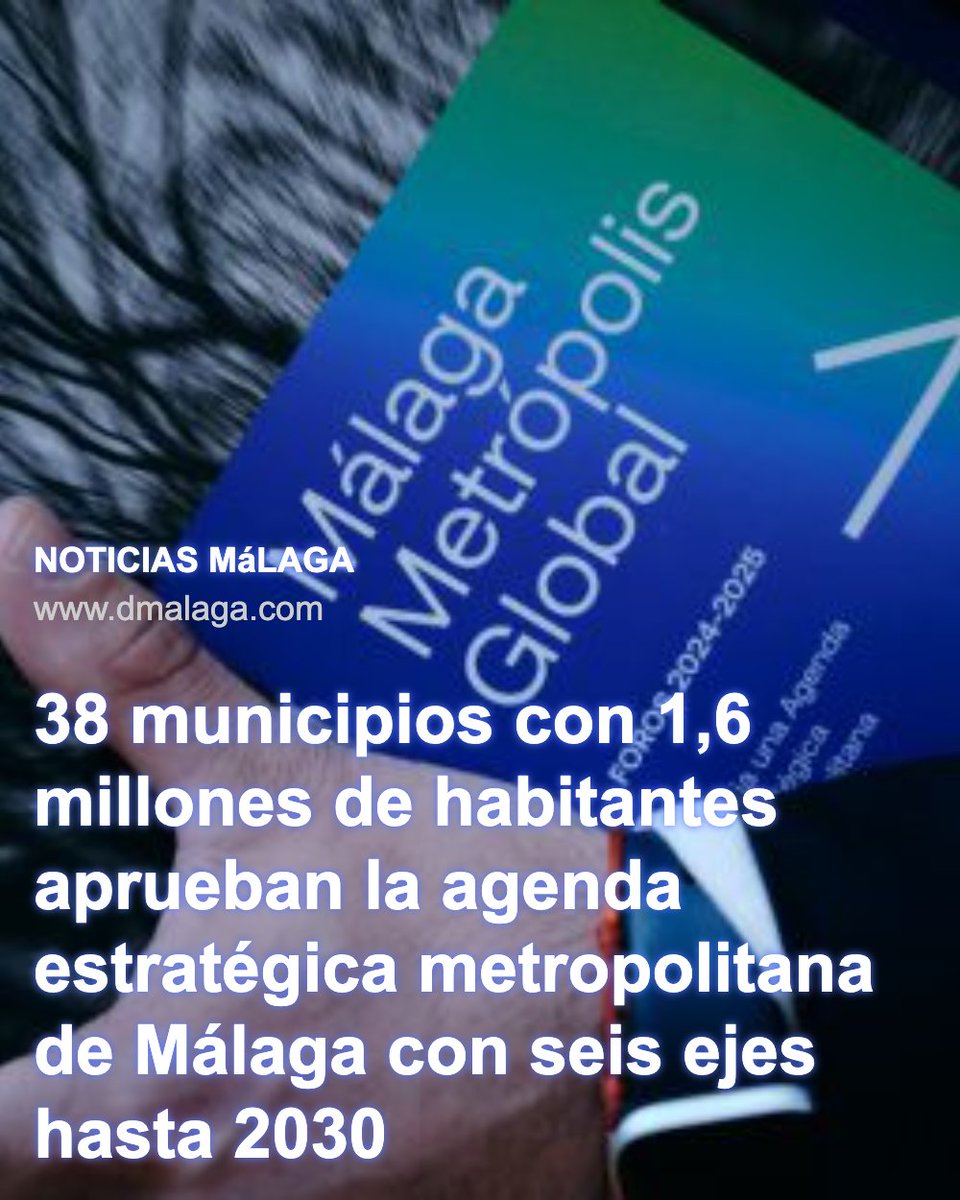 DMalaga_'s tweet photo. La Fundación CIEDES ha presentado el libro 'Málaga Metrópolis Global. 🔵 Leer más: https://t.co/7gpMdnK2LV https://t.co/cvbvM0mO8g