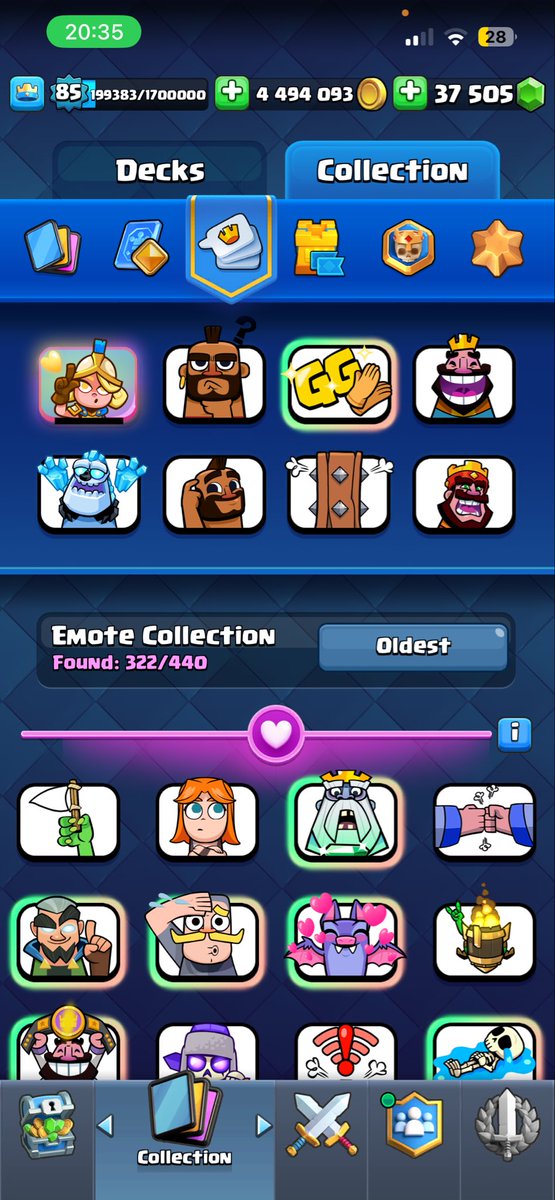 NImparati's tweet photo. @ClashRoyale im never gonna win 
#clashroyale https://t.co/UWKBM1ZuFh