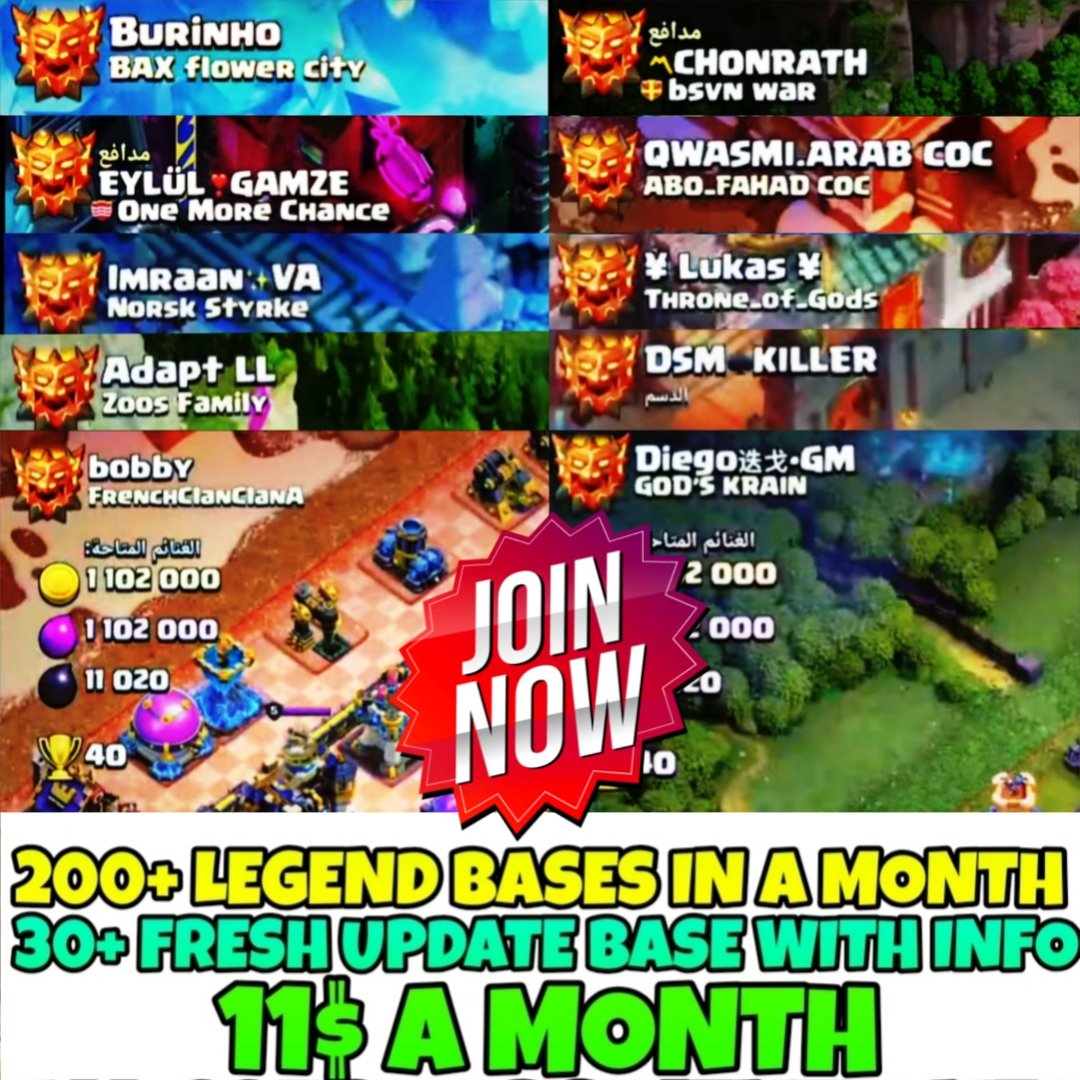 The CoC Base Library tweet media