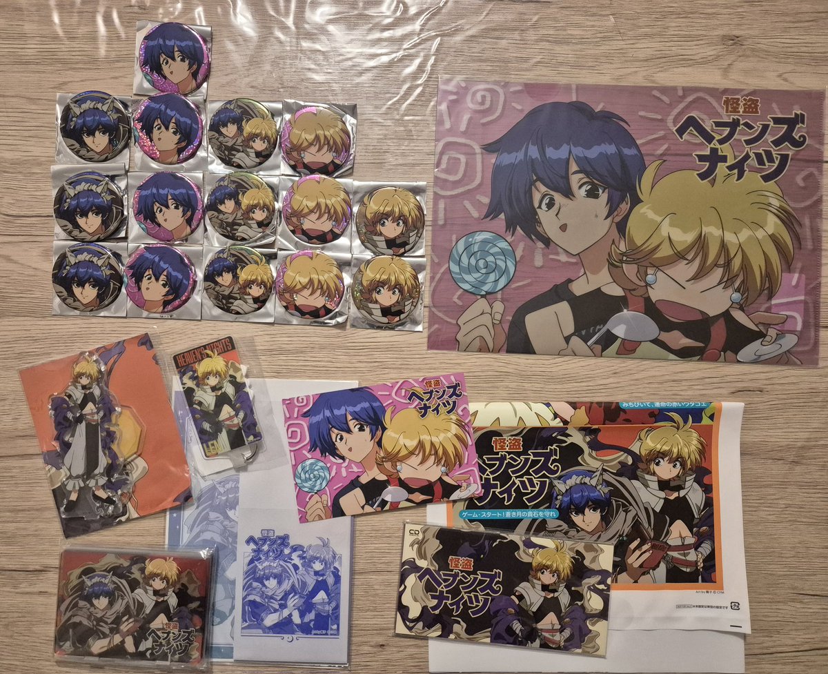 len_temple02's tweet photo. I know it's late, but it has arrived safely ☺️ I'm quite satisfied with the badges drops 😄 https://t.co/bXWcrMBTAB