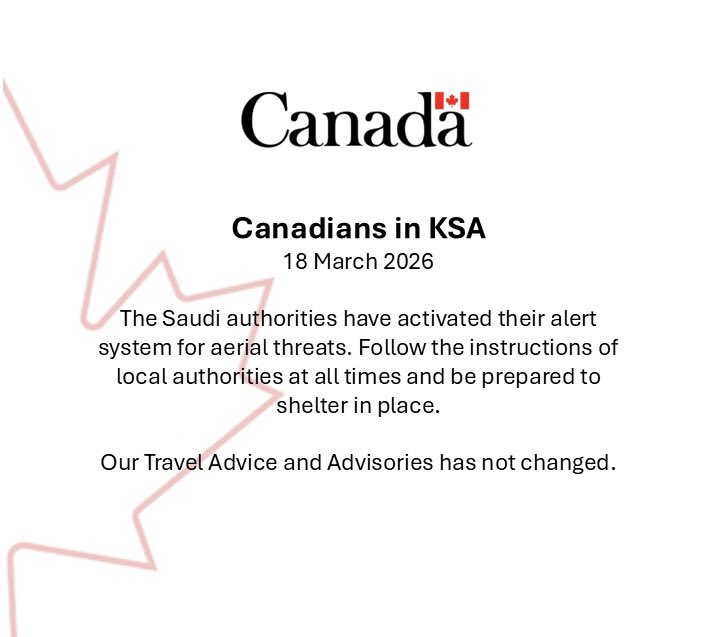 Canada in KSA tweet media