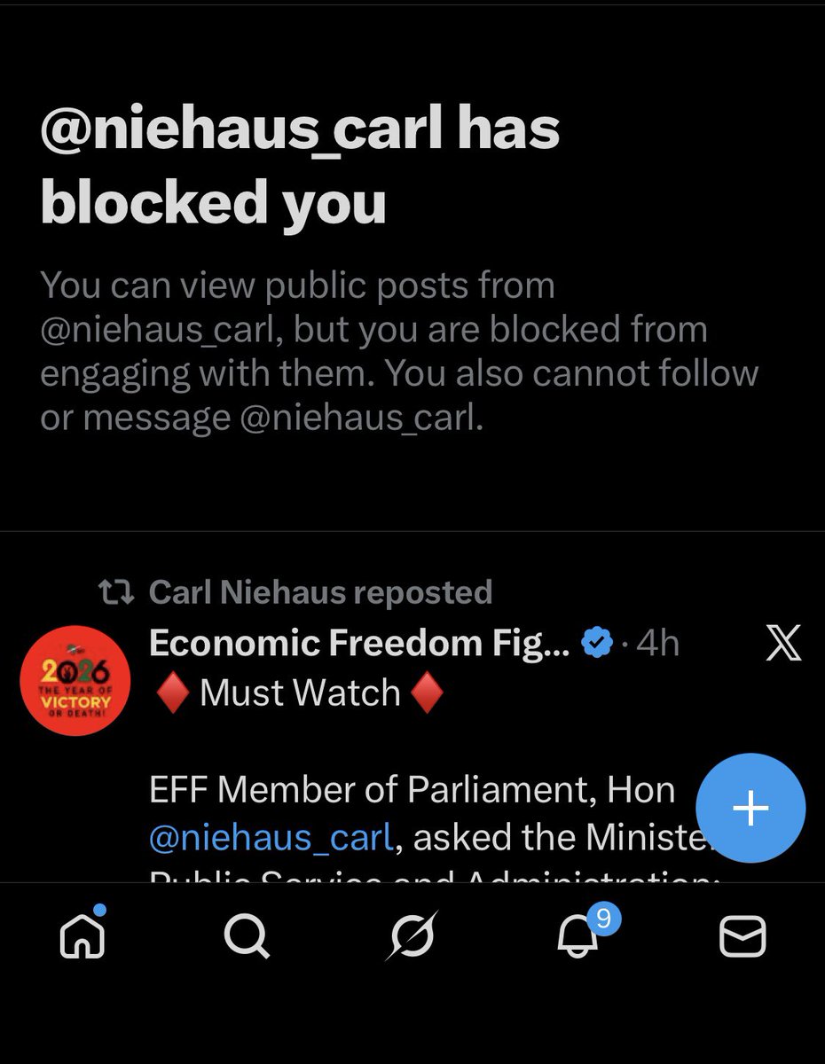 Porschephile_1's tweet image. No ways! Was it something I said? 😀 #VoetsekEFF #VoetsekANC