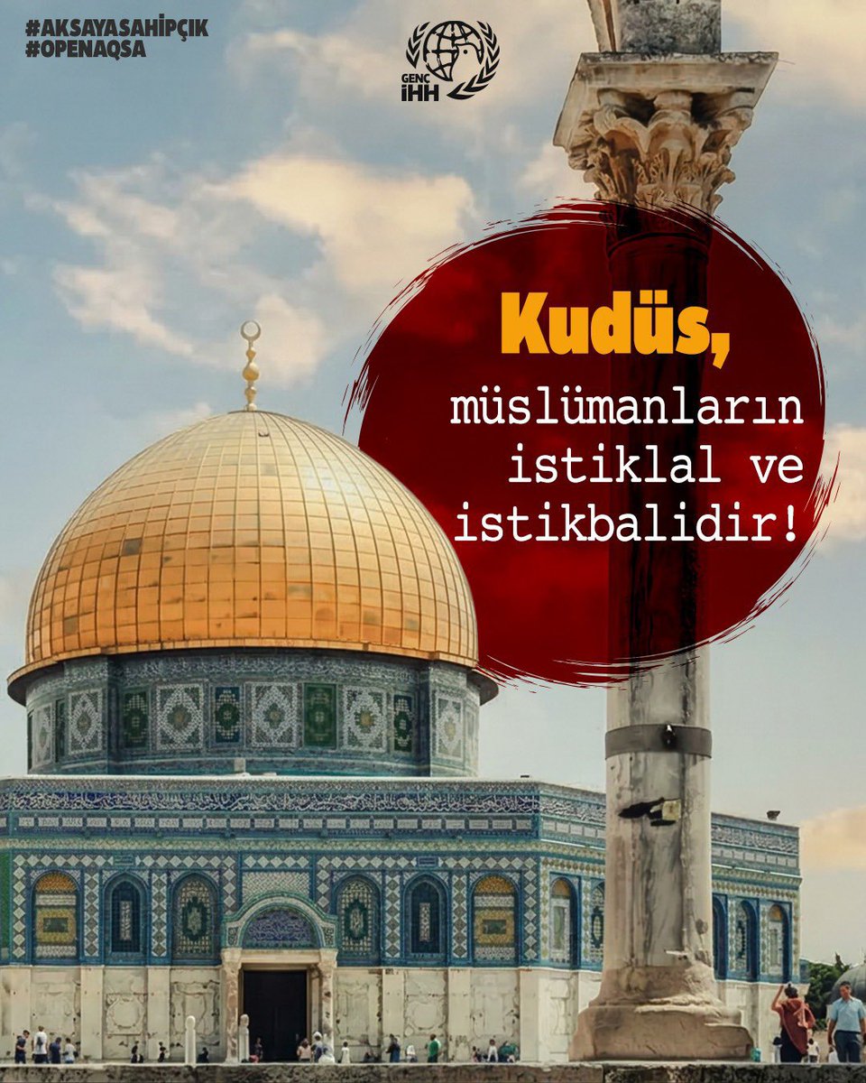 symackr's tweet photo. Kudüs, müslümanların istiklal ve istikbalidir!
 #AksayaSahipÇık  #OpenAqsa https://t.co/qELbdQm2BE
