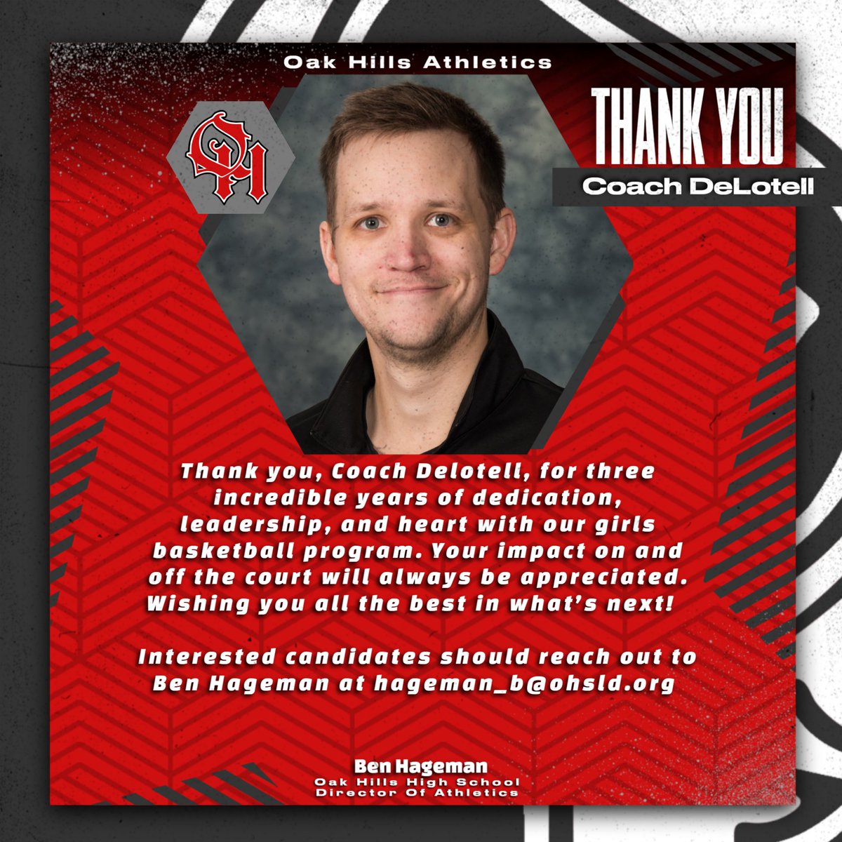 Oak Hills AD tweet media