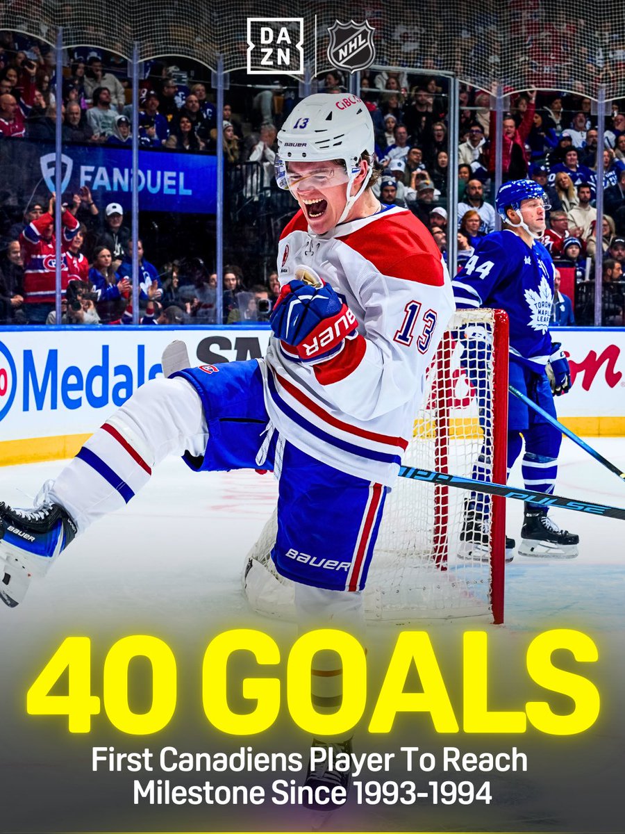 DAZN's tweet photo. Will Cole Caufield eventually be the one to bring the Cup back to Canada? 👀
#NHLonDAZN | #Candiens | #Caufield | #NHL https://t.co/qPJCNVvhv6
