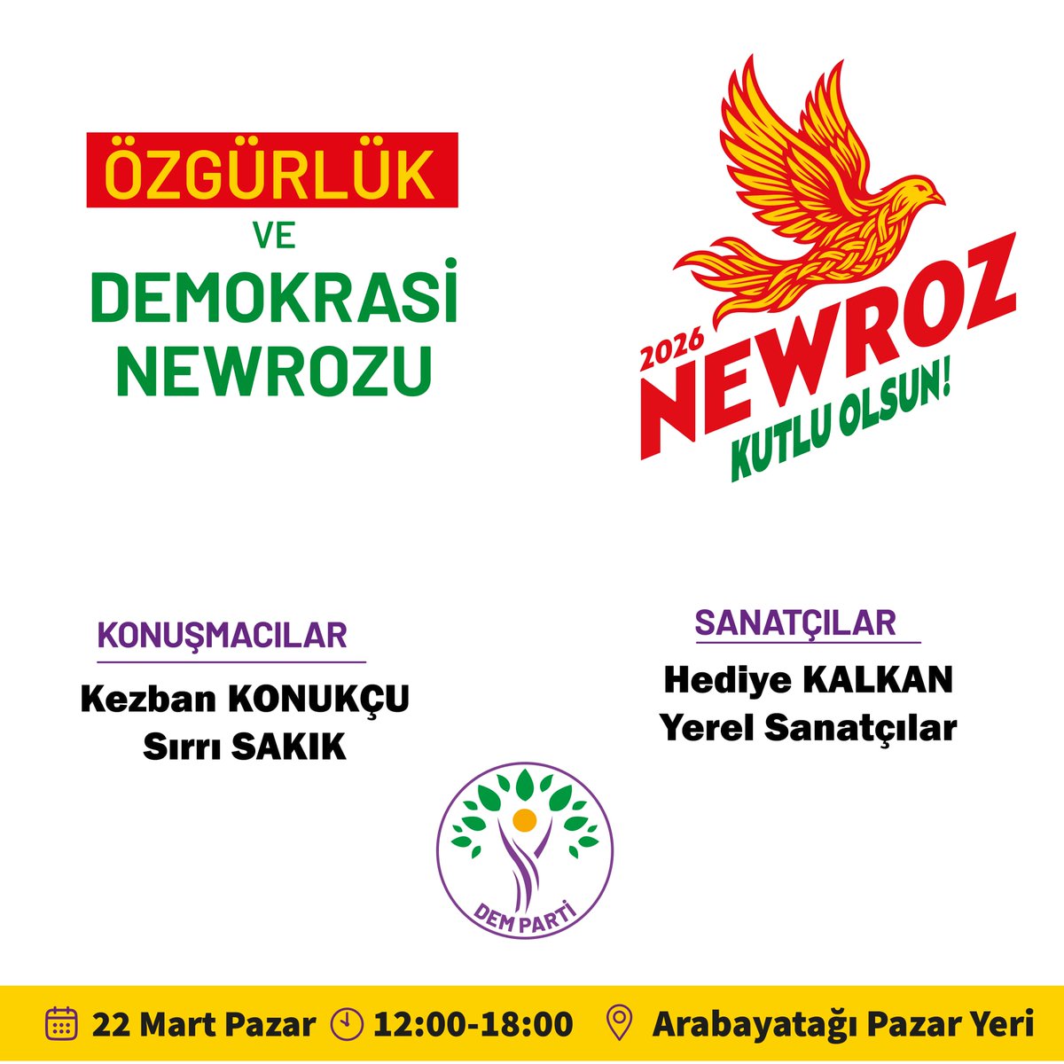 DEM Parti Bursa tweet media