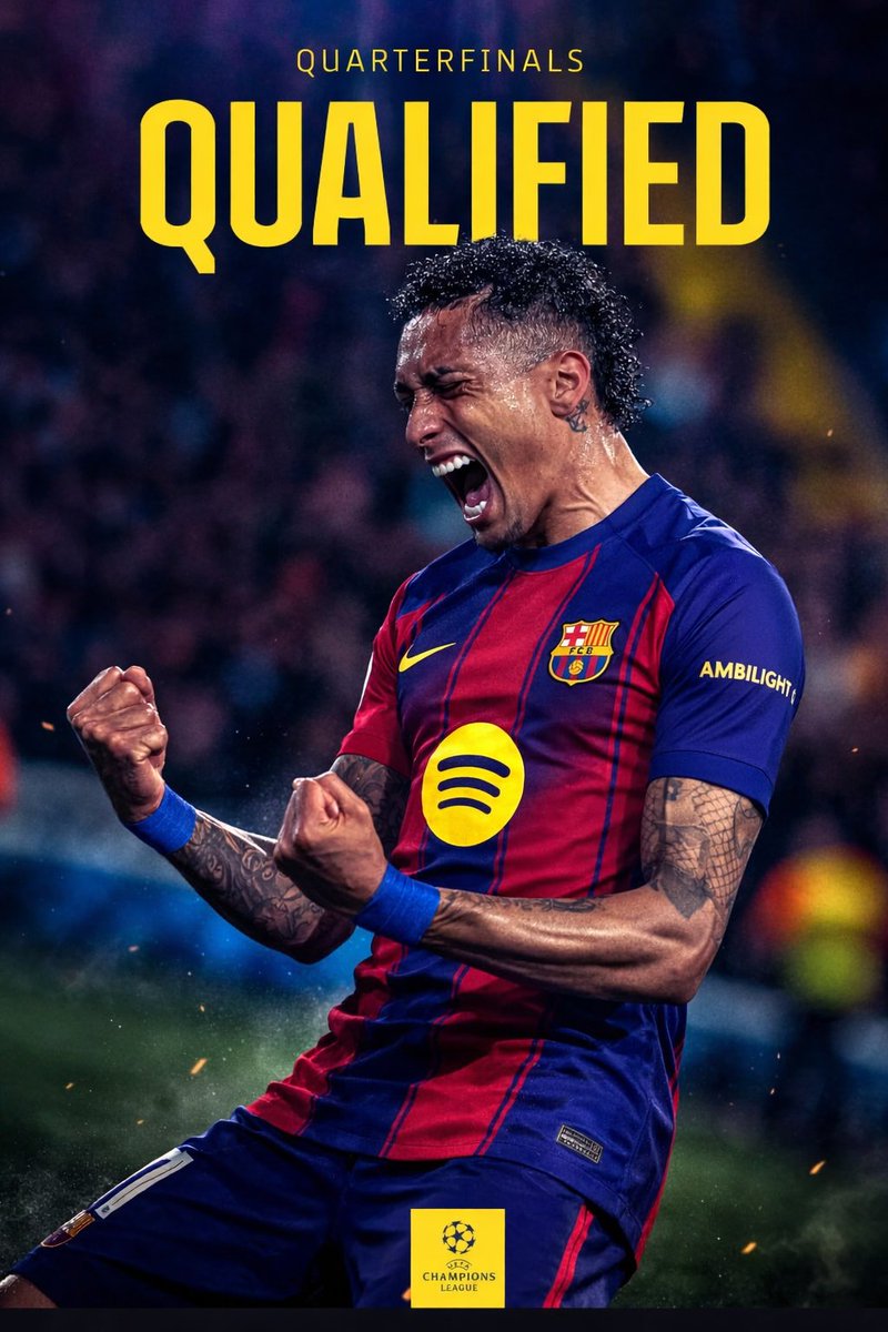 AliAhmad_44's tweet photo. We are in the quarter finals Gang 🔥 #ucl #Barca https://t.co/inKYFZzPdi