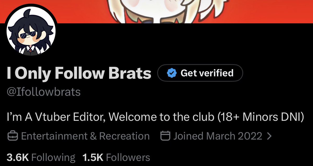 I Only Follow Brats tweet media