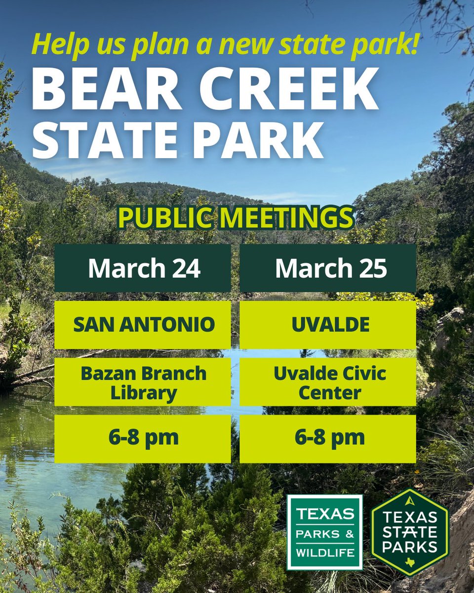 Texas State Parks tweet media