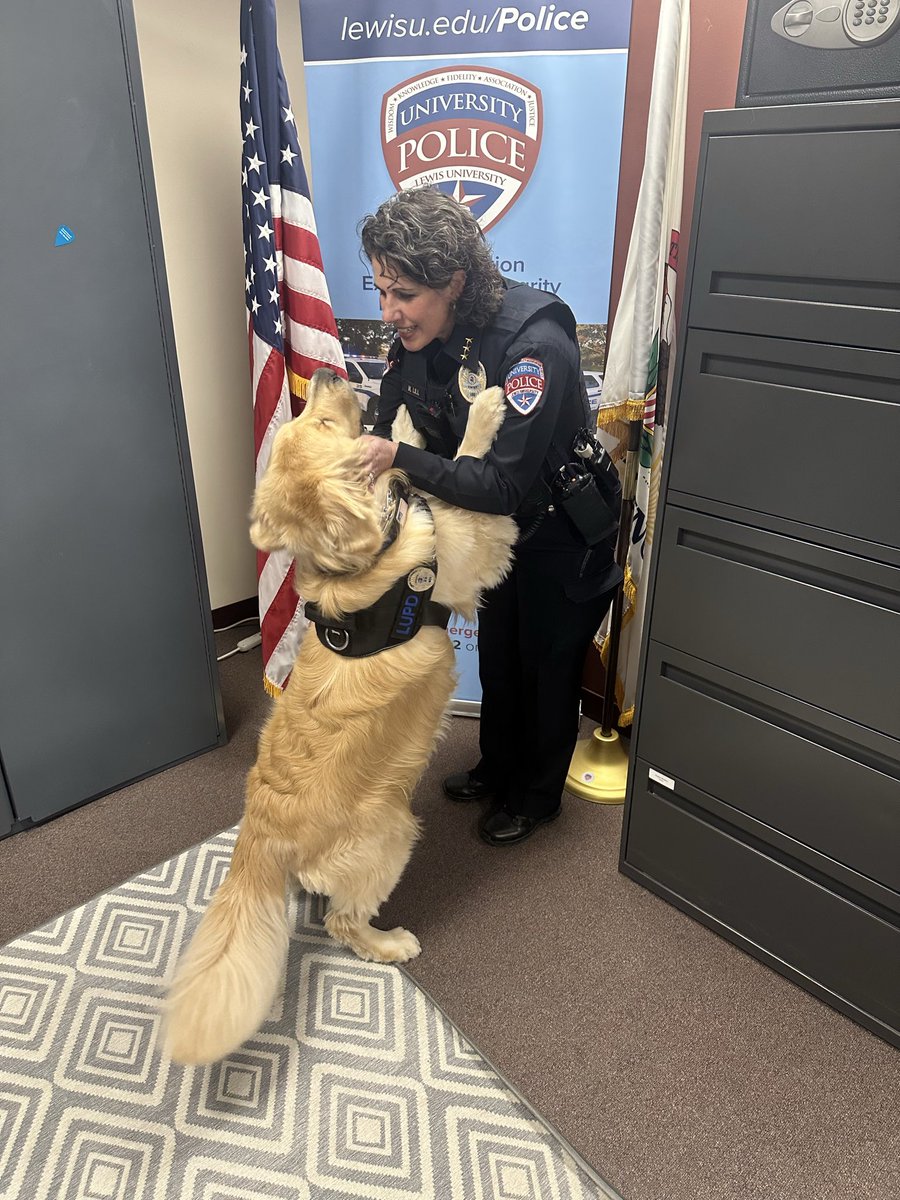 LewisPolice's tweet photo. The Lewis University Police Department is pleased to announce the appointment of Margie Lill as Chief of Police and Mark Fisch as Deputy Chief.
Please feel free to stop by West Hall to say hello
#JetApproved #Leadership https://t.co/KVLUCRe71b