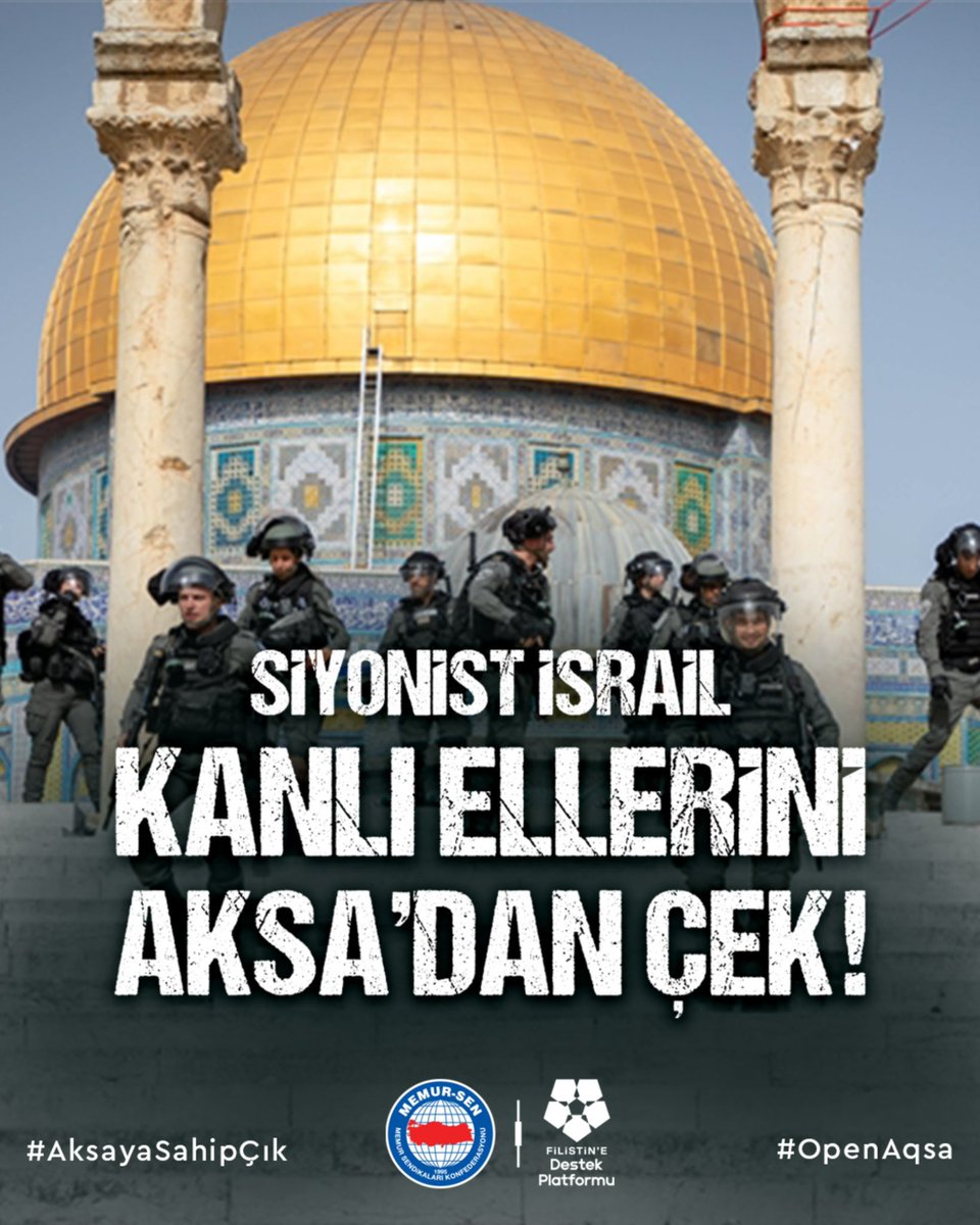 abkardas's tweet photo. Her yıl Ramazan ayında İslam beldelerine saldırıp Müslümanları katleden Siyonist İsrail ve çetesi bu yıl da saldırısına devam etti. Gazze’yi unuttuğumuz gibi bu günleri de unutacağız. Aksa’ya sahip çıkmayan ümmet Kabe’yi de kaybeder. 

#AksayaSahipÇık
#OpenAqsa https://t.co/3bZt5S2597