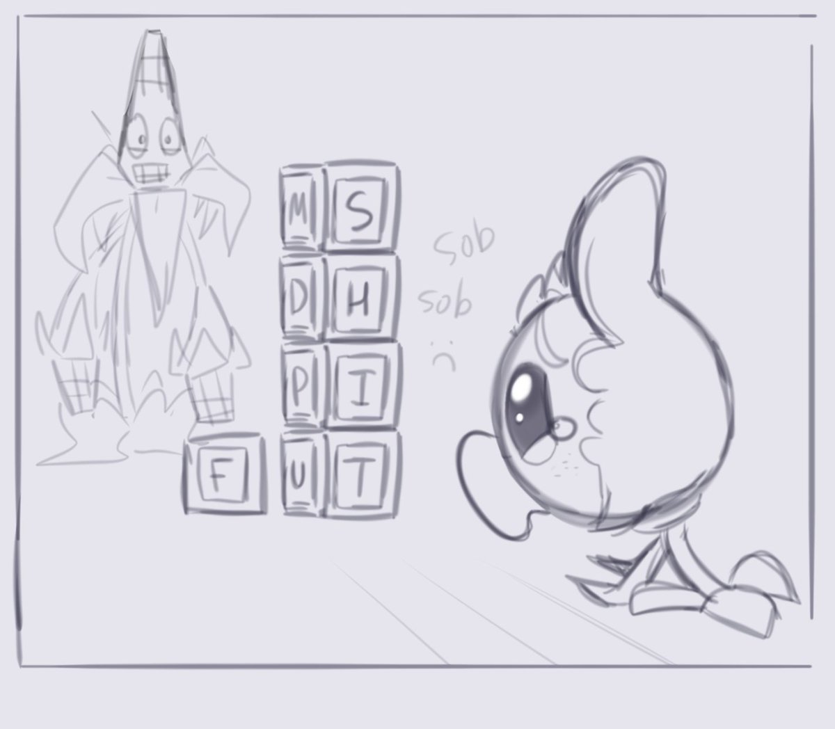 ScaredyDrew's tweet photo. Quick bonding comic
#Pvz https://t.co/G6vXX0yv7V