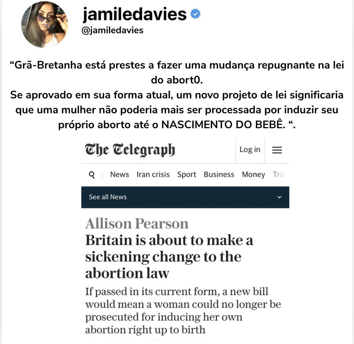 Jamile DeSouza-Davies tweet media