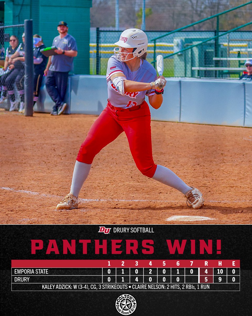 Drury Panthers Softball tweet media