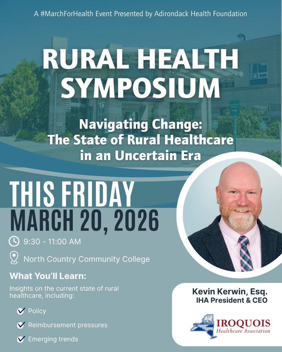 Iroquois Healthcare Association tweet media