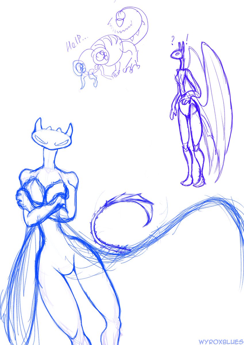 wyroxblues's tweet photo. Line + sketch*

#howtotrainyourdragon https://t.co/v4O8n7qYl2