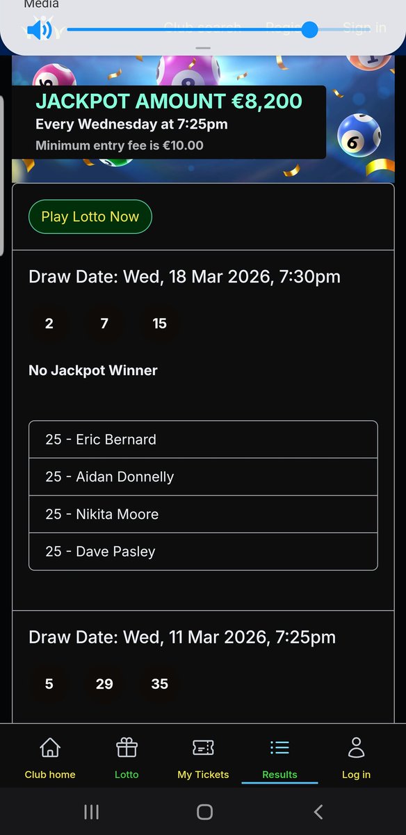 Nice win Bandon Athletics lotto 😎🥇🎽