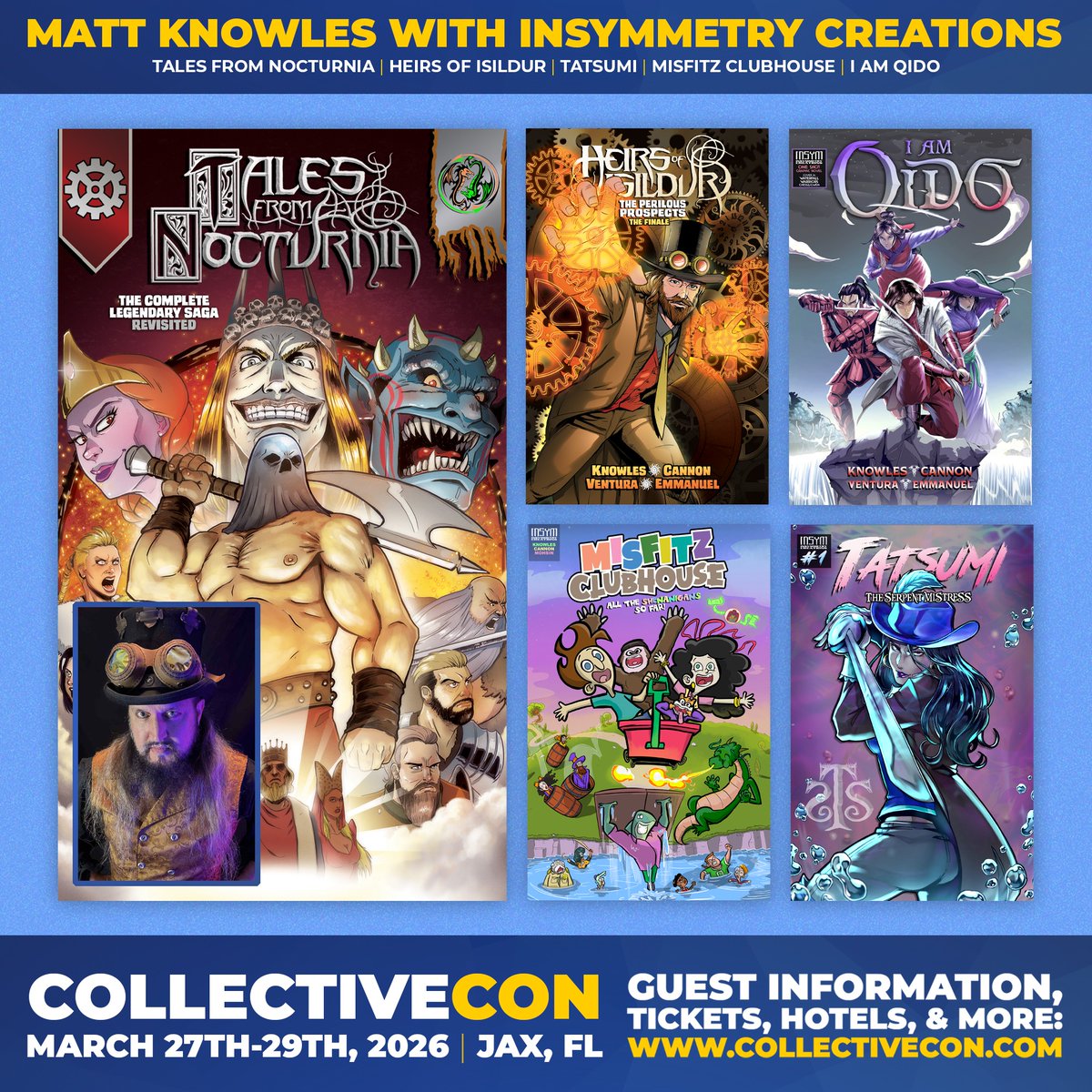 InSymmetry Creations LLC at two appearances soon! tweet media