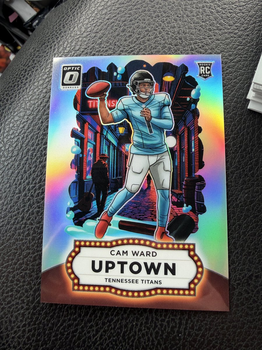 jbake_11's tweet photo. @layscrispytaco @CardPurchaser I got lucky today with a hanger and hit a Cam Ward Uptown. https://t.co/cqZxNNgm3G